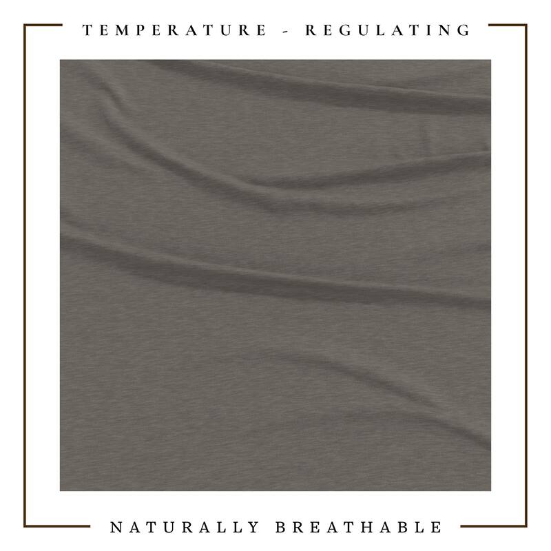 Linery & Co. Heathered Melange Cotton Jersey Knit Sheet Set