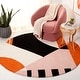 preview thumbnail 15 of 72, SAFAVIEH Handmade Rodeo Drive Sofoula Mid-Century Modern Abstract Wool Rug