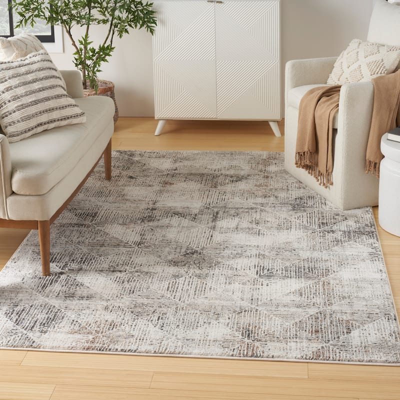 Nourison Eco-Friendly Indoor Abstract Area Rug