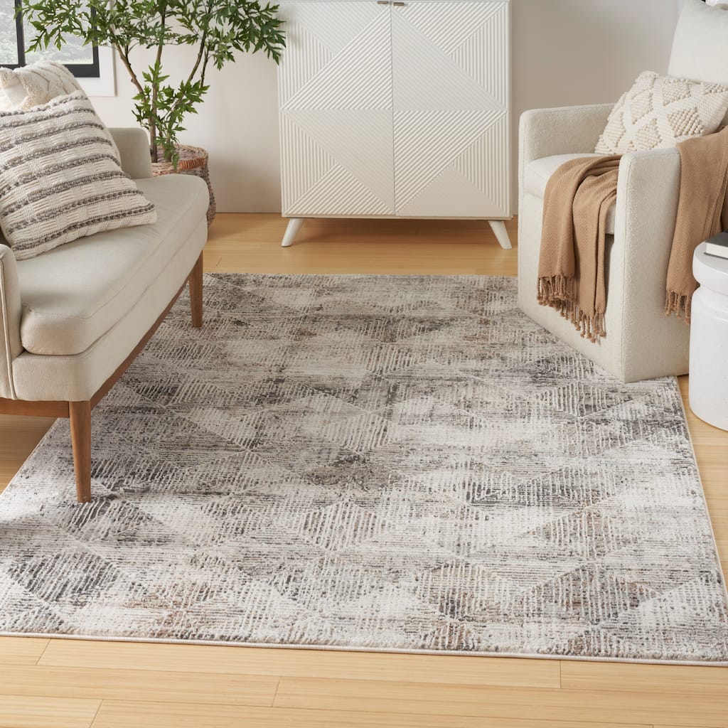 Nourison Eco-Friendly Indoor Abstract Area Rug