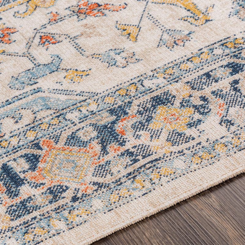 Livabliss Huntington Beach Traditional Indoor/Outdoor Area Rug