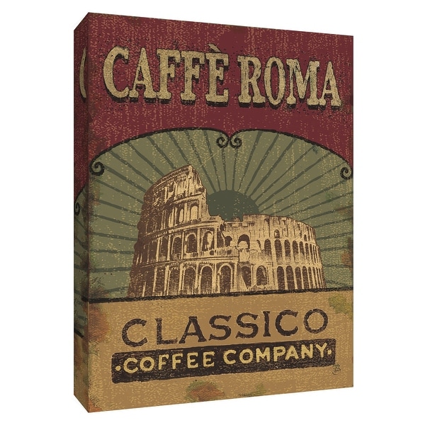 PTM Images 9-154487 PTM Canvas Collection 10" x 8" - "Coffee Blend Label I" Giclee Signs Art Print on Canvas