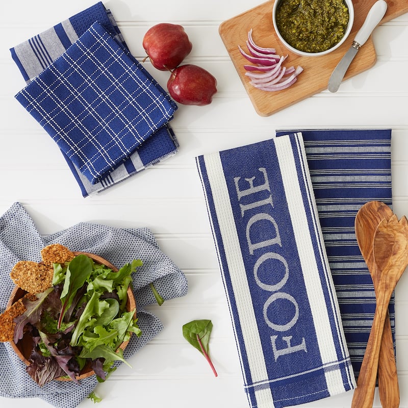 DII Foodie Dishtowel And Dishcloth 5 Piece