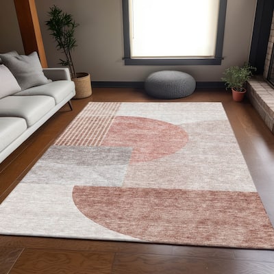 Premium Washable Super Soft Modern Deco Mayfield Rug