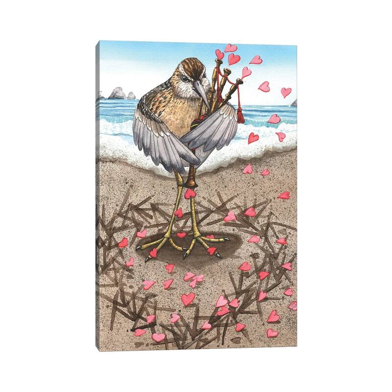 iCanvas "Sandpiper" by Catherine G McElroy Canvas Print