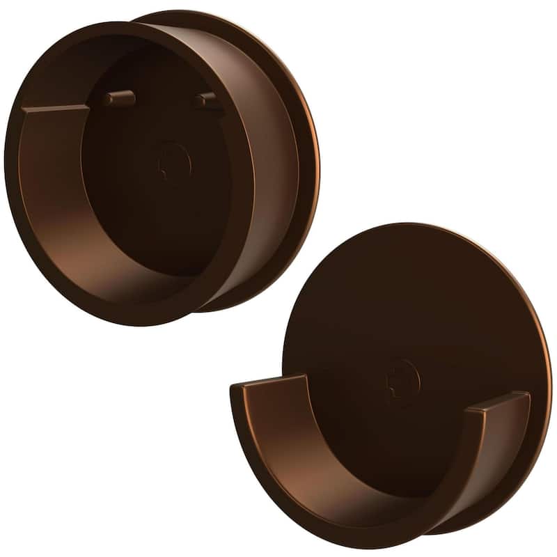 Rev-A-Shelf Sidelines Closet Rod Support End Cap - Pack of 2
