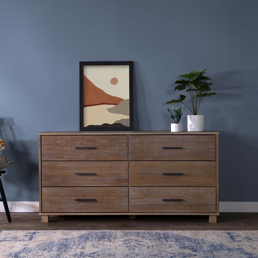 Grain Wood Furniture Loft 6-Drawer Dresser