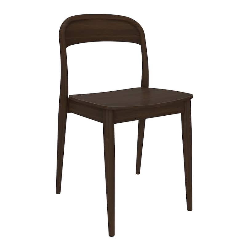 Plank and Beam Loar Mid-Century Modern Solid Wood Dining Chair