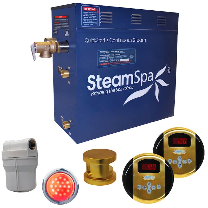 SteamSpa Royal 9 kW Steam Generator Package
