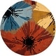 preview thumbnail 12 of 26, SAFAVIEH Handmade Soho Poonam Floral N.Z. Wool Rug 6' Round - Olive/Multi - Round