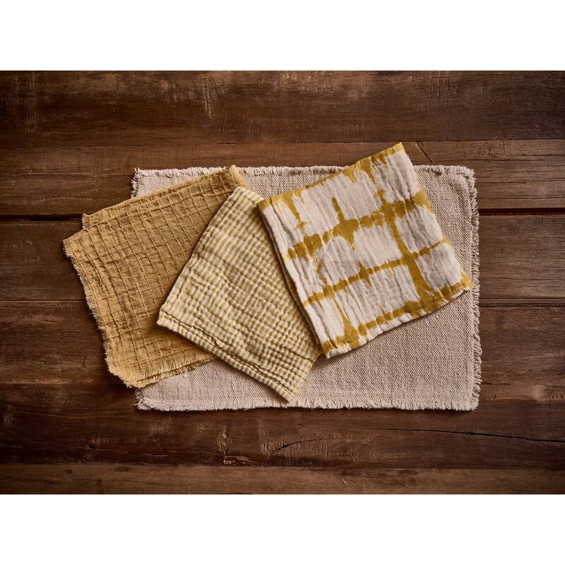 Rectangular Cotton Placemat - 19.5" - Cream