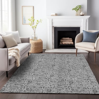 Premium Washable Super Soft Floral Mayfield Rug
