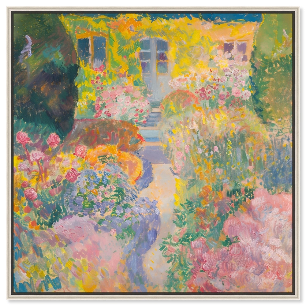 Hues of Happiness II Canvas by Art Remedy