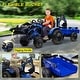 preview thumbnail 17 of 22, 3 in 1 Kids Ride on Tractor, Excavator & Bulldozer, 24V Electric Vehicles w/Trailer