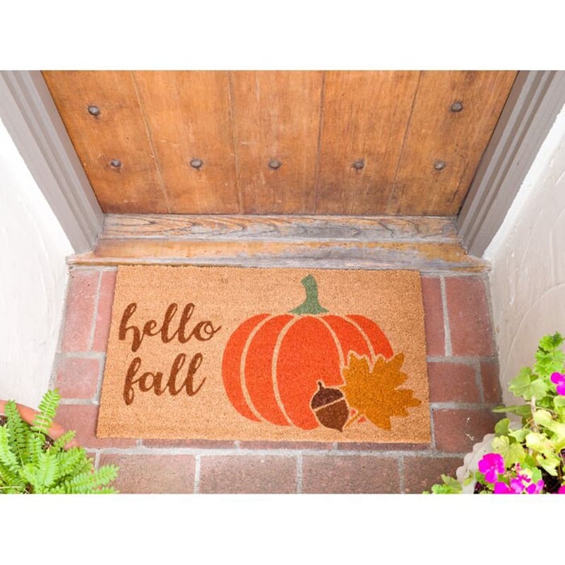 Theia 30 in. x 17 in. Non-Slip Indoor/Outdoor Door Mat