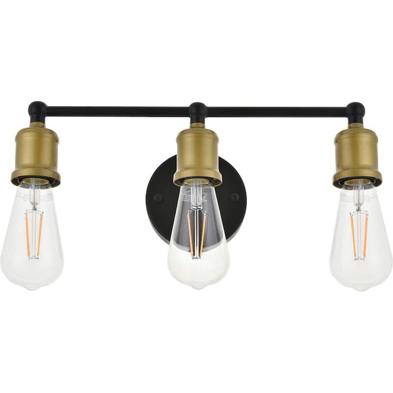 Bellevue EGBF94944 Petersen 3 Light 15" Wide Bathroom Vanity Light