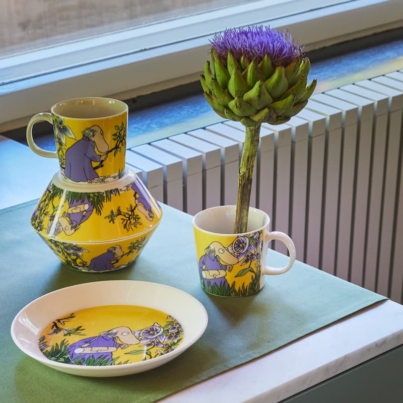 Moomin by Arabia Bowl 5.9in Hemulen Yellow - N/A