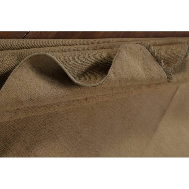 Modern Gabbeh Oriental Area Rug Hand-Knotted Wool Carpet - 6'6" x 9'7"