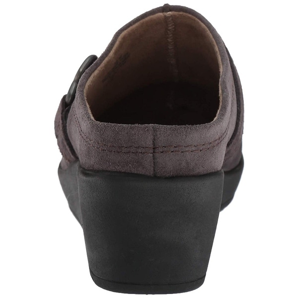 easy spirit leather clogs