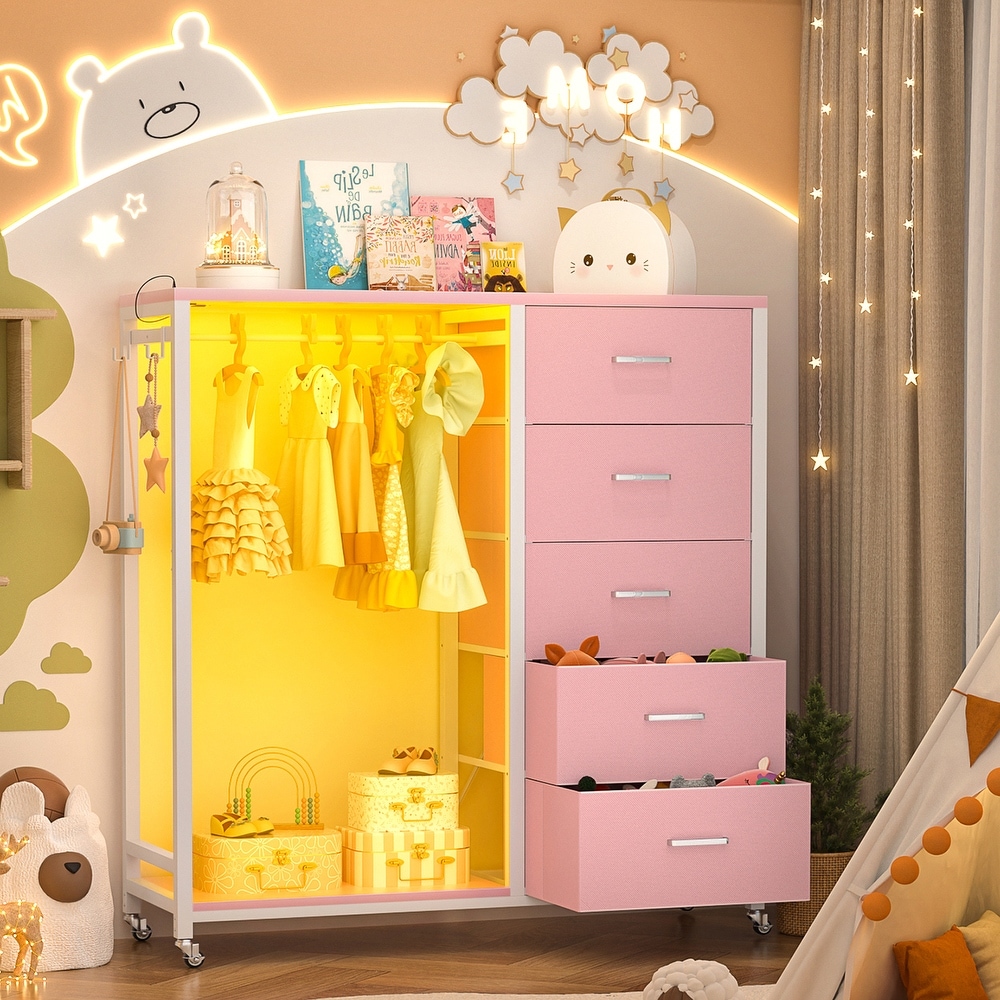pink and yellow dresser Amazon.com: Anbuy Pink 9 Drawer Dresser for Bedroom with Gold Handles, Long Dresser & Chest of Drawers with Deep Drawers, Modern Wood Dressers for Closet Living RoomPink : Home & Kitchen
