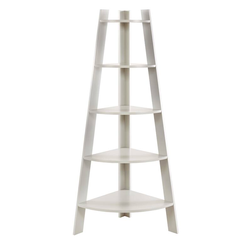 Stoyan Corner Ladder Bookcase by iNSPIRE Q Classic