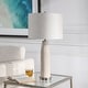 preview thumbnail 7 of 5, Uttermost Delgado Light Grey Table Lamp