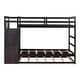 preview thumbnail 51 of 53, Twin over Twin Bunk Bed Kids Bed with Trundle and Staircase,Storage Drawers,Maximized Space