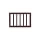 preview thumbnail 4 of 3, Storkcraft & Graco Toddler Safety Guardrail (Dowels) Espresso