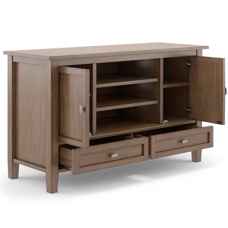 WYNDENHALL Norfolk Transitional TV Media Stand For TVs up to 50 inches