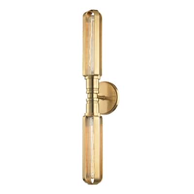 Hudson Valley Lighting Red Hook 2 Light 24" Tall Wall Sconce