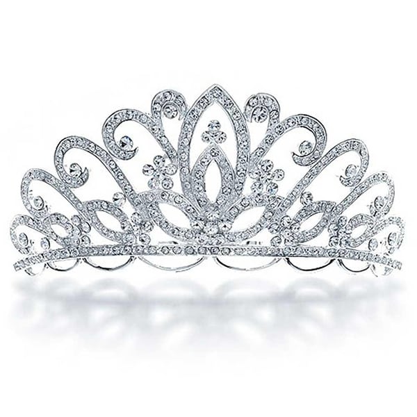Bridal Wedding Crystal Rhinestone Hair Headband Crown Comb Tiara Prom Pageant