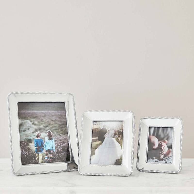 Nambe Braid Picture Frame