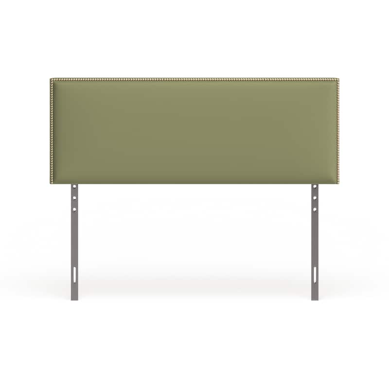 Region Queen-size Nailhead Upholstered Headboard