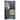 6 LEDs Mirror Jewelry Cabinet, 47.2" Tall Lockable Wall, Door Mounted Jewelry Armoire Organizer, 2 Drawers, 3.9" x 14.6" x 47.2"