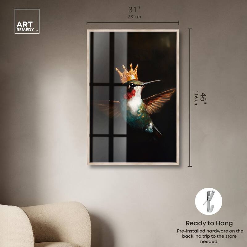 Royal Bird I Shadowbox by Art Remedy