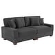 preview thumbnail 55 of 132, Corduroy Couch Modular Sectional Sofa with Pillows