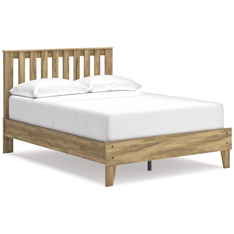 Signature Design by Ashley Bermacy Light Brown Full Panel Headboard