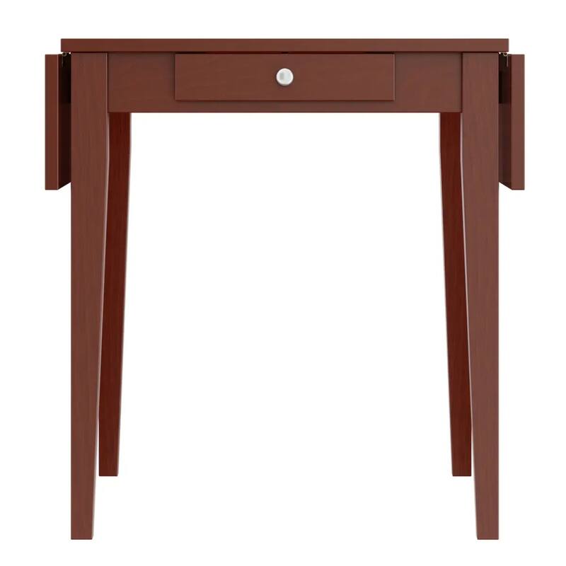 Wooden Foldable Dining Table - 41.75" - Walnut finish