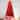 Modern PVC Red Christmas Tree - N/A