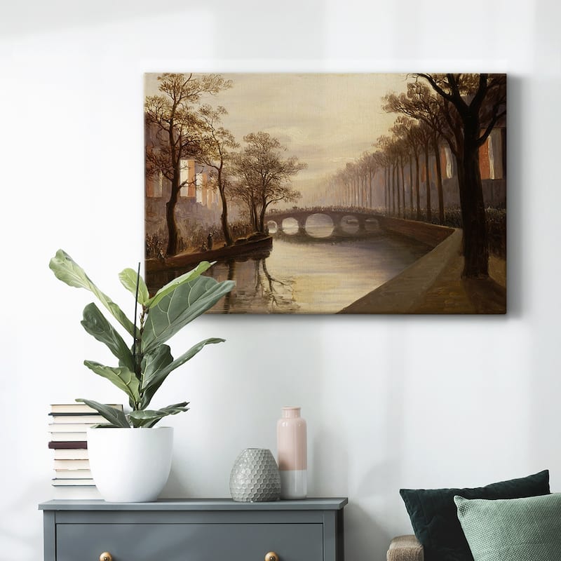 Vintage Landscape -DCCXCIII -Gallery Wrapped Canvas