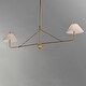 preview thumbnail 2 of 2, Maxim 18312SW Kismet 2 Light 60" Wide Linear Pendant