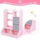 preview thumbnail 2 of 10, Kids Dress up Storage with Mirror and Storage Bin - 18.7"D x 32.3"W x 45.3"H