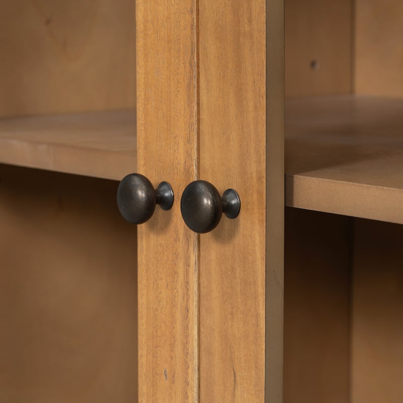 Christopher Knight Home - Arlo Cabinet with Storage for Living and Dining Room Entrance, Large Size with 2 Doors and 7 Drawers