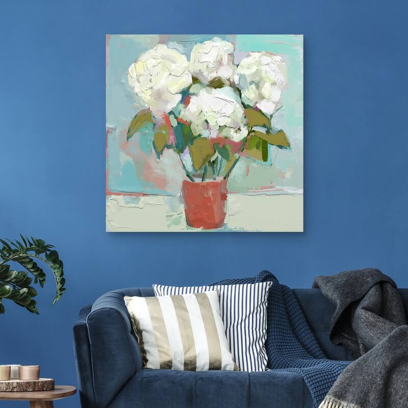 Petal Panache I by Studio Arts Canvas Art Print