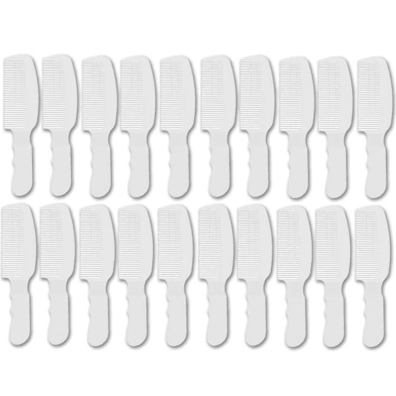 20x Wahl Flat Top Comb White #3329-100 - White
