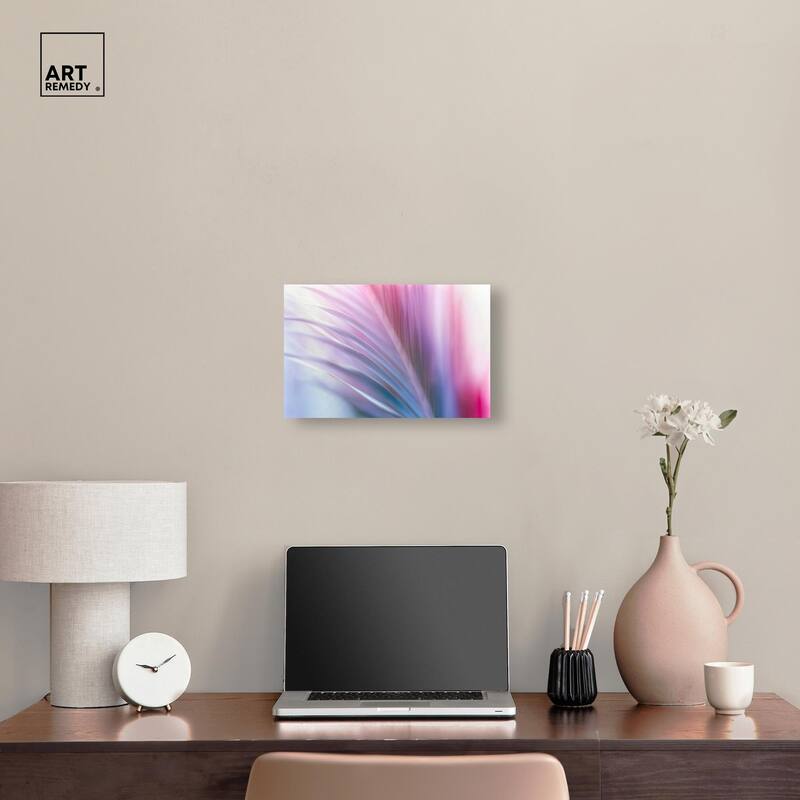 Pastel Speed II Canvas by Art Remedy, Gallery Wrapped