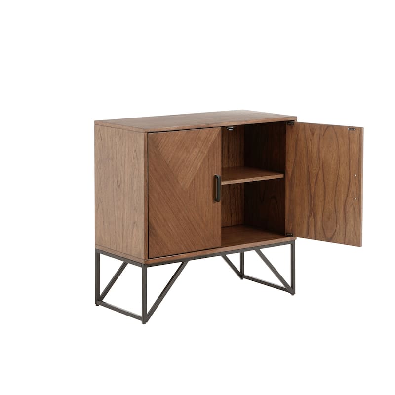 INK+IVY Krista Brown Accent Cabinet