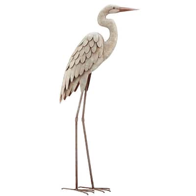 Standing Art LG - Egret - 16.5"x8.25"x34.25"