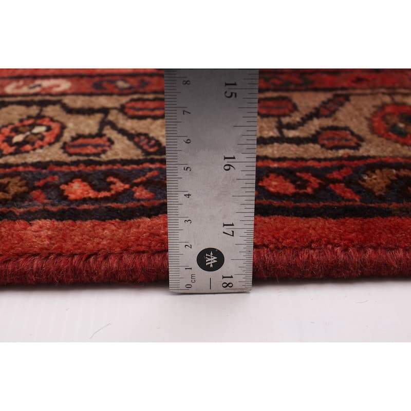 ECARPETGALLERY Hand-knotted Andelz Copper Wool Rug - 3'5 x 10'2