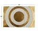 preview thumbnail 6 of 4, CosmoLiving by Cosmopolitan Gold Metal Target Geometric Home Wall Decor